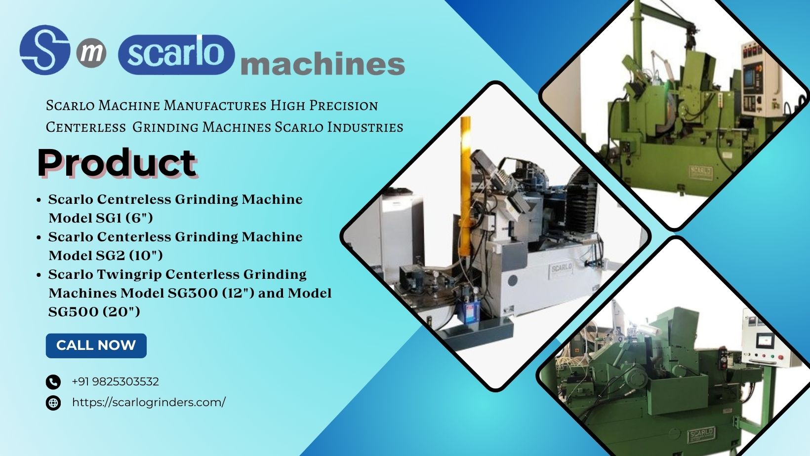 Centerless grinding machine  Manufacturer exporter in Delhi