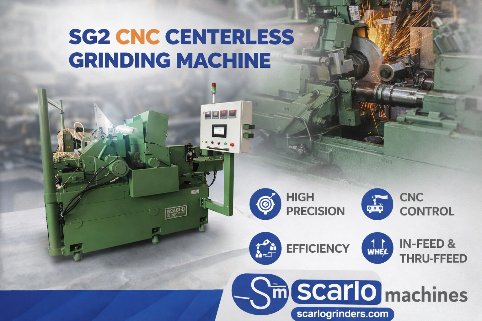 SG2 Grinding Machine Supplier in Ahmedabad