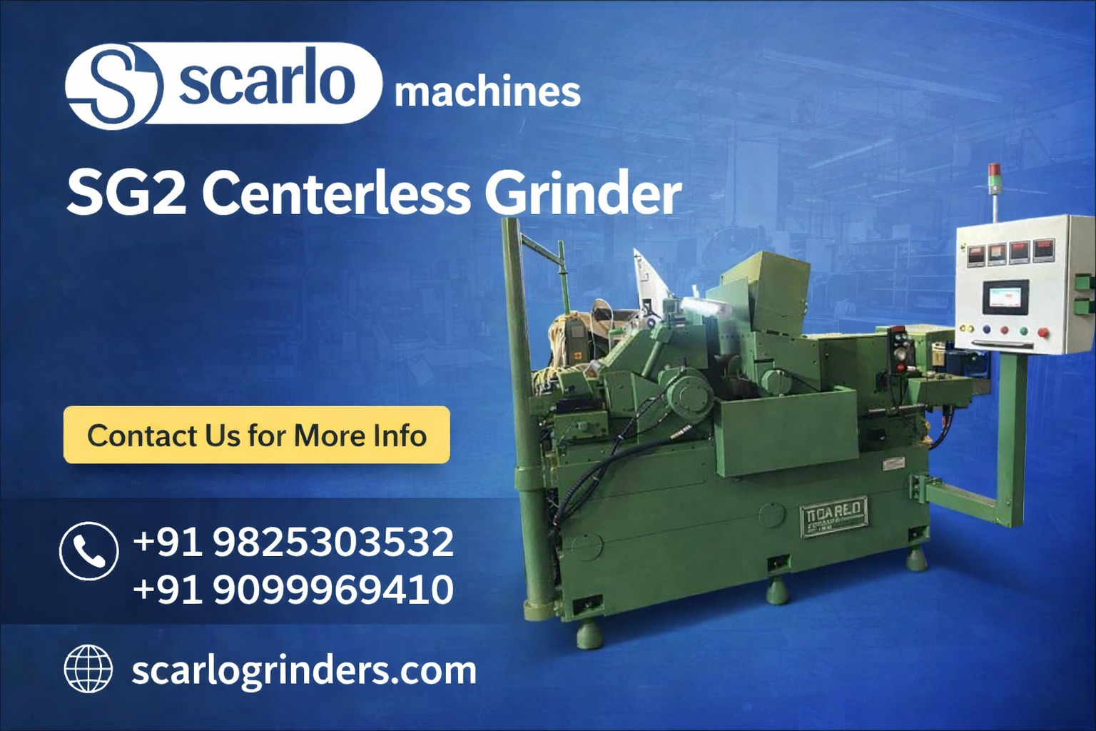 SG2 Centerless Grinder Price
