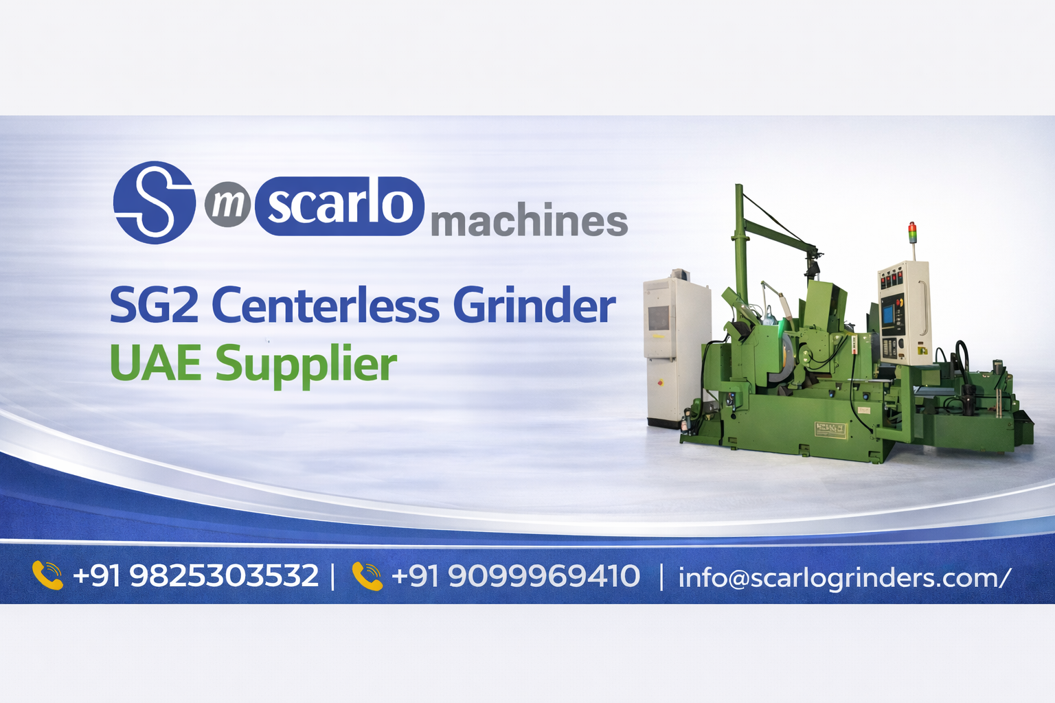 SG2 Centerless Grinder UAE Supplier