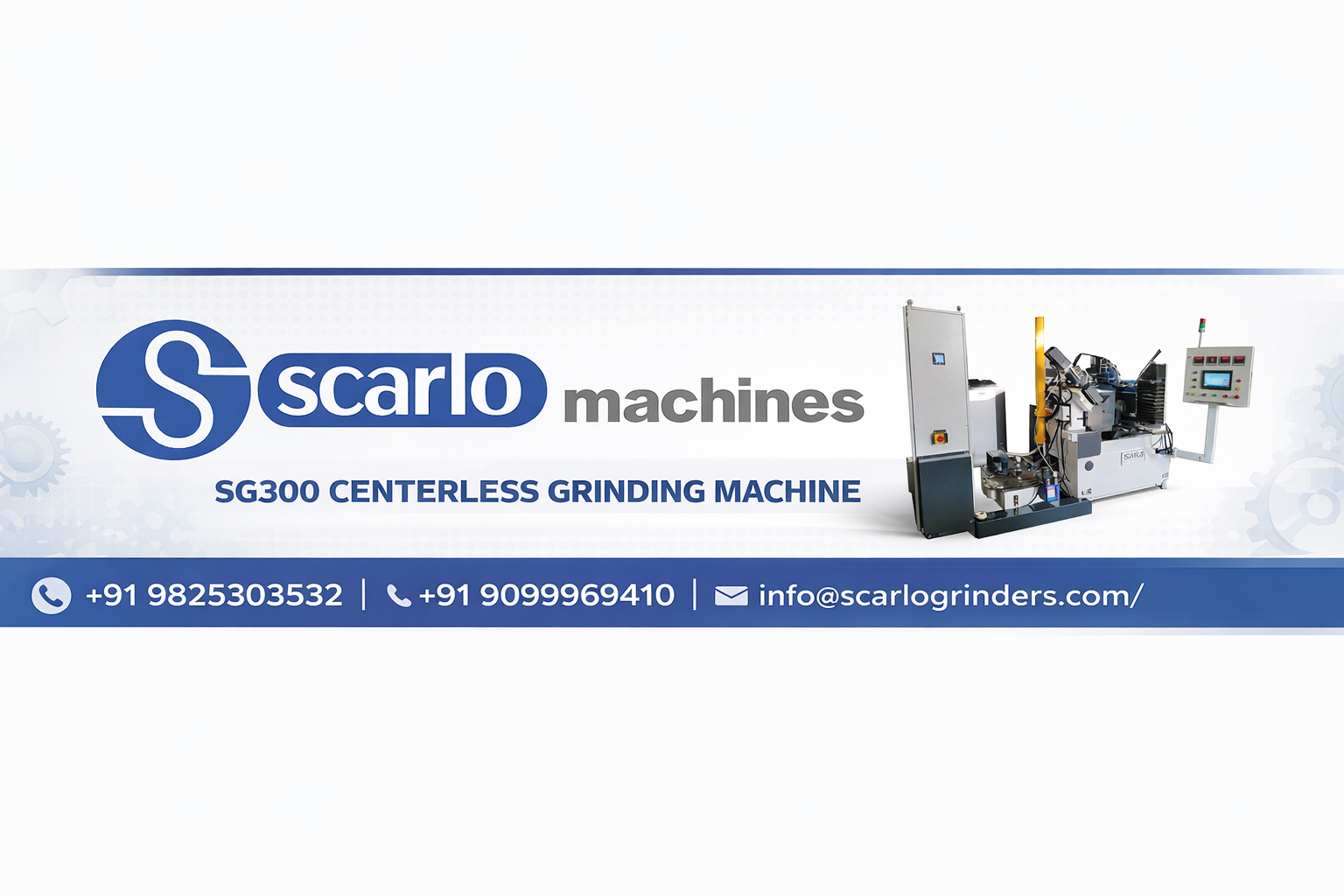 SG300 Centerless Grinding Machine Manufacturer in Uttar Pradesh