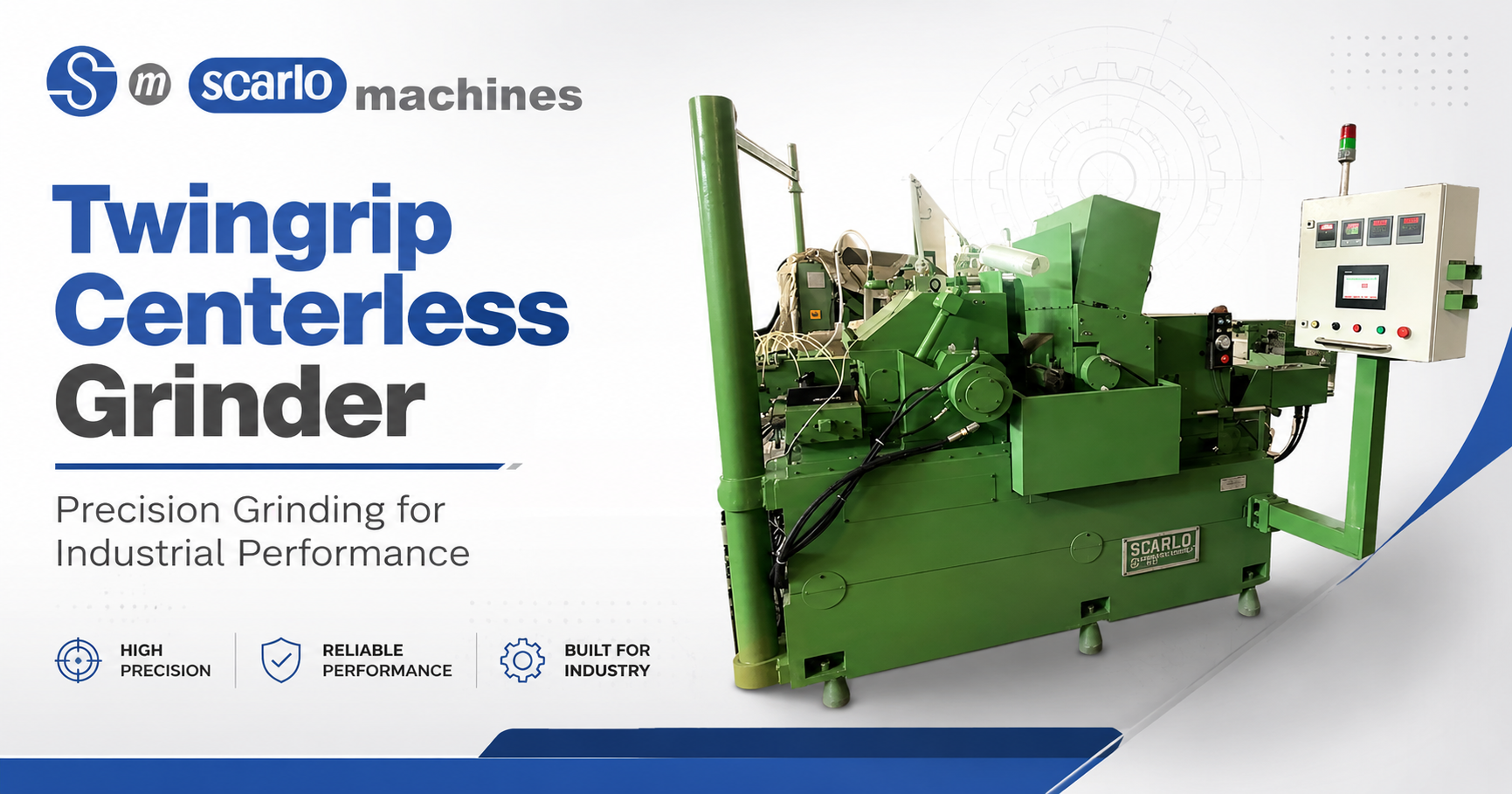 twingrip centerless grinder
